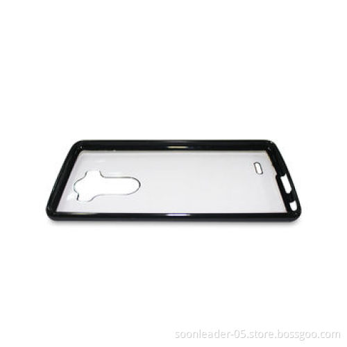 Hybrid Flexi Cases for LG G3.D855, Polished Clear PC Parts, All Colors Available